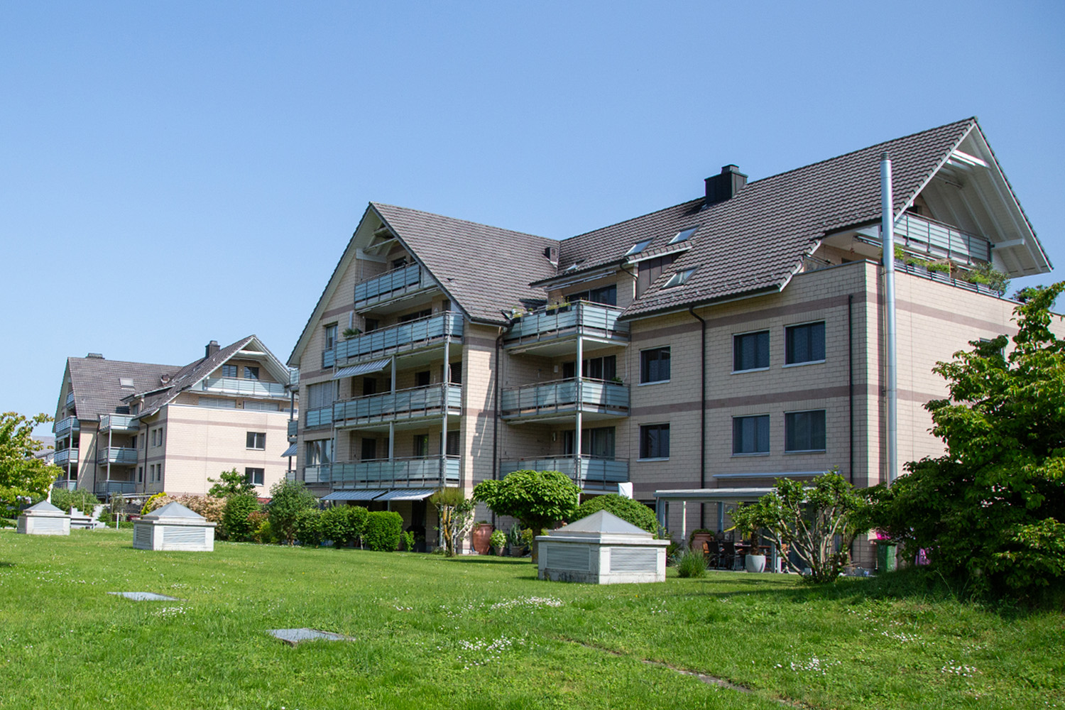 Neubau Arealueberbauung_Ruetiwiesen Niederglatt Zuerich - STR Straubinger Architekten AG Niederglatt