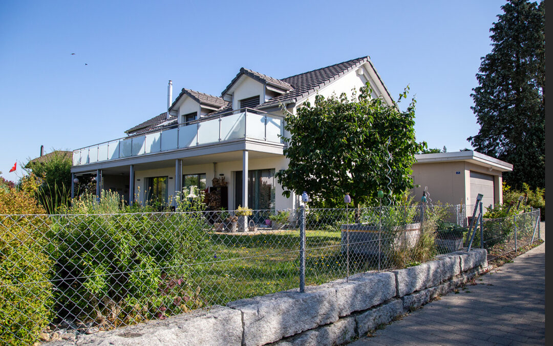 Neubau Einfamilienhaus, Gässlistrasse, Niederglatt Zürich