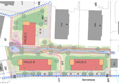 Projektentwicklung Bebauungsplan, Bannstrasse, Steinhausen Zug